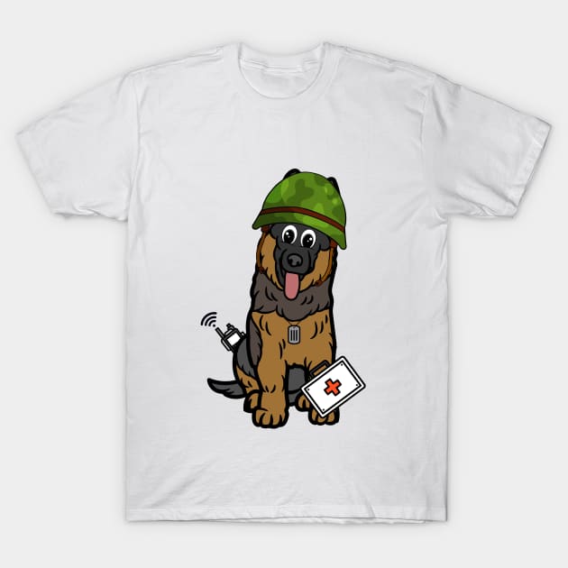 First aid military guard dog T-Shirt by Pet Station